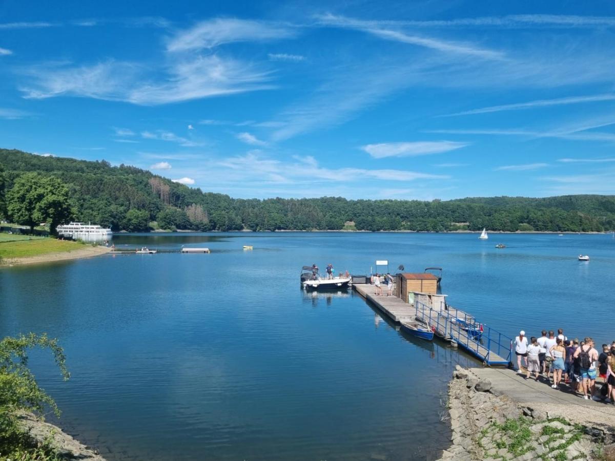 Andinas Fewo - Wunderschoener Ausblick Auf Den See Olpe bei Meschede エクステリア 写真